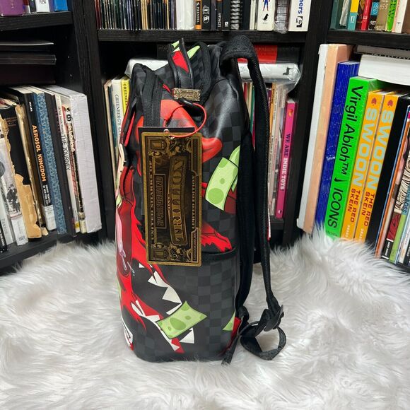 SPRAYGROUND LOONEY TUNES TAZMANIAN DEVIL BACKPACK BOOK BAG - Picture 3 of 5